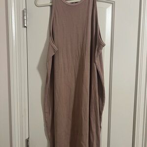 Plus size tank dress